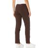 image:imageZac amp Rachel Womens Millennium Fabric  Slim Leg PullOn PantChocolate