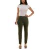 image:imageZac amp Rachel Womens Millennium Fabric  Slim Leg PullOn PantGrape Leaf