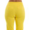 image:imageZac amp Rachel Womens Millennium Fabric  Slim Leg PullOn PantHabanero Gold