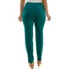 image:imageZac amp Rachel Womens Millennium Fabric  Slim Leg PullOn PantHarbor Blue