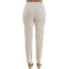 image:imageZac amp Rachel Womens Millennium Fabric  Slim Leg PullOn PantHeathered Cream