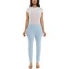 image:imageZac amp Rachel Womens Millennium Fabric  Slim Leg PullOn PantHeathered Riviera