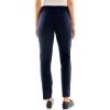 image:imageZac amp Rachel Womens Millennium Fabric  Slim Leg PullOn PantNavy Blazer