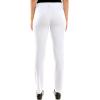 image:imageZac amp Rachel Womens Millennium Fabric  Slim Leg PullOn PantOptic White