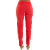 image:imageZac amp Rachel Womens Millennium Fabric  Slim Leg PullOn PantPoppy Red