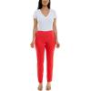 image:imageZac amp Rachel Womens Millennium Fabric  Slim Leg PullOn PantPoppy Red