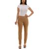 image:imageZac amp Rachel Womens Millennium Fabric  Slim Leg PullOn PantToasted Coconut