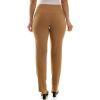 image:imageZac amp Rachel Womens Millennium Fabric  Slim Leg PullOn PantToasted Coconut