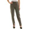image:imageZac amp Rachel Womens Millennium Fabric  Slim Leg PullOn PantHeathered Dark Brown