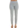 image:imageZac amp Rachel Womens Millennium Fabric  Slim Leg PullOn PantHeathered Smoke