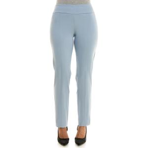 image:imageZac amp Rachel Womens Millennium Fabric  Slim Leg PullOn PantChambray