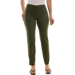 image:imageZac amp Rachel Womens Millennium Fabric  Slim Leg PullOn PantGrape Leaf