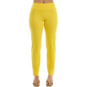image:imageZac amp Rachel Womens Millennium Fabric  Slim Leg PullOn PantHabanero Gold