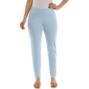 image:imageZac amp Rachel Womens Millennium Fabric  Slim Leg PullOn PantHeathered Riviera