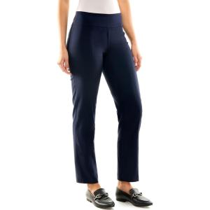 image:imageZac amp Rachel Womens Millennium Fabric  Slim Leg PullOn PantNavy Blazer