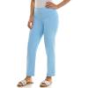 image:imageZac amp Rachel Womens PullOn Ankle Length Pants with Millennium FabricAiry Blue