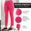 image:imageZac amp Rachel Womens PullOn Ankle Length Pants with Millennium FabricGrey