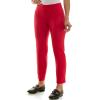 image:imageZac amp Rachel Womens PullOn Ankle Length Pants with Millennium FabricLipstick Red