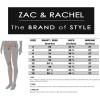 image:imageZac amp Rachel Womens PullOn Ankle Length Pants with Millennium FabricOptic White