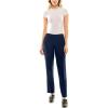 image:imageZac amp Rachel Womens Bond 18 Pull on with Faux Zipper Pockets Casual PantspantsCeleb Navy