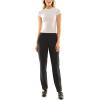 image:imageZac amp Rachel Womens Bond 18 Pull on with Faux Zipper Pockets Casual PantspantsGrey
