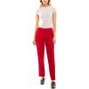 image:imageZac amp Rachel Womens Bond 18 Pull on with Faux Zipper Pockets Casual PantspantsImperial Red