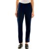 image:imageZac amp Rachel Womens Flattering Pullon Slim Leg Pant with Tummy Control PanelCeleb Navy
