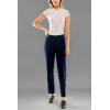 image:imageZac amp Rachel Womens Flattering Pullon Slim Leg Pant with Tummy Control PanelCeleb Navy
