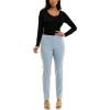 image:imageZac amp Rachel Womens Millennium Fabric Pant  Perfectly Designed Woven Stretch Combination That Makes for The Most FlatteringChambray