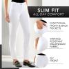 image:imageZac amp Rachel Womens Millennium Fabric Pant  Perfectly Designed Woven Stretch Combination That Makes for The Most FlatteringOptic White