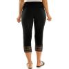 image:imageZac amp Rachel Womens Pull on Ankle Crop Length Ankle DetailsBlack