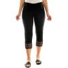 image:imageZac amp Rachel Womens Pull on Ankle Crop Length Ankle DetailsBlack