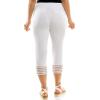 image:imageZac amp Rachel Womens Pull on Ankle Crop Length Ankle DetailsOptic White