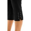 image:imageZac amp Rachel Womens Pull on Ankle Pant with Ankle DetailBlack