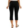 image:imageZac amp Rachel Womens Pull on Ankle Pant with Ankle DetailBlack