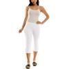image:imageZac amp Rachel Womens Pull on Ankle Pant with Ankle DetailOptic White