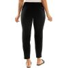 image:imageZac amp Rachel Womens Pull on Ankle Pant with Faux Back PocketsBlack