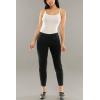 image:imageZac amp Rachel Womens Pull on Ankle Pant with Metal StudsBlack