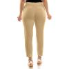 image:imageZac amp Rachel Womens Pull on Ankle Pant with Metal StudsChino