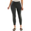 image:imageZac amp Rachel Womens Pull on Ankle Pant with Pocket StudsGrey