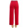 image:imageZac amp Rachel Womens Pull on Millennium Wide Leg Pant WHardware Waist TabsPantsLipstick Red