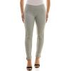 image:imageZac amp Rachel Womens Pull on Pattern Compression Ponte Slim Leg Ankle PantCreamBrown Green Plaid