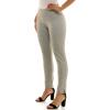 image:imageZac amp Rachel Womens Pull on Pattern Compression Ponte Slim Leg Ankle PantCreamBrown Green Plaid