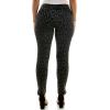 image:imageZac amp Rachel Womens Pull on Pattern Compression Ponte Slim Leg Ankle PantGreyBlack Leopard