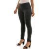 image:imageZac amp Rachel Womens Pull on Pattern Compression Ponte Slim Leg Ankle PantGreyBlack Scratch Plaid