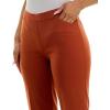 image:imageZac amp Rachel Womens Pullon Ankle Pants with BandCasual PantsArabian Spice
