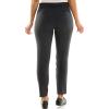image:imageZac amp Rachel Womens Pullon Ankle Pants with BandCasual PantsGrey