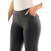 image:imageZac amp Rachel Womens Pullon Ankle Pants with BandCasual PantsGrey