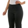 image:imageZac amp Rachel Womens Pullon Slim Leg Crop PantBlackWhite