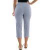 image:imageZac amp Rachel Womens Pullon Slim Leg Crop PantBlueWhite